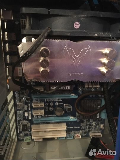 Gigabyte GA-970A-D3 fx 8150 Материнская плата