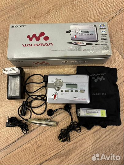 Кассетный плеер sony walkman WM-GX688