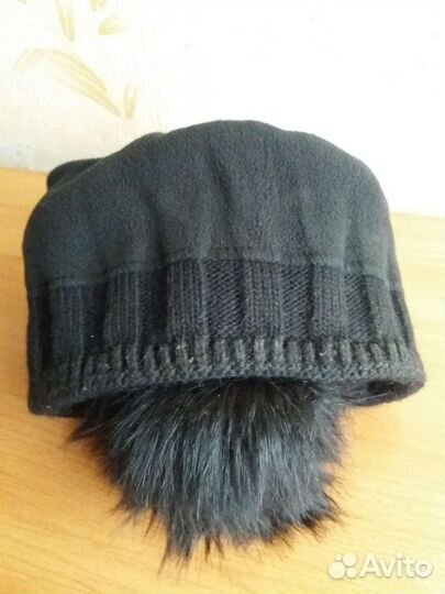 Шапка женская вязаная