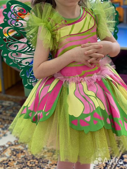 Платье Феи Винкс Флора 116