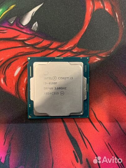 Процессор Intel Core i3 9100f