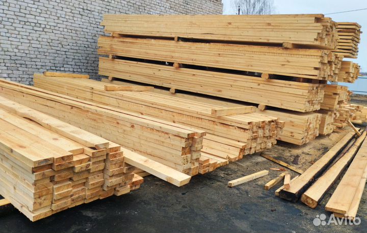 Пиломатериалы в ассортименте
