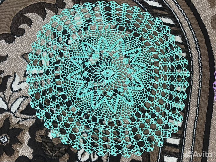 Салфетки вязаные крючком
