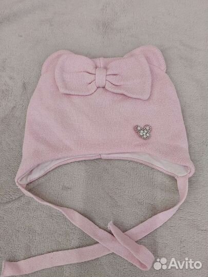 Шапка для девочки 2 года
