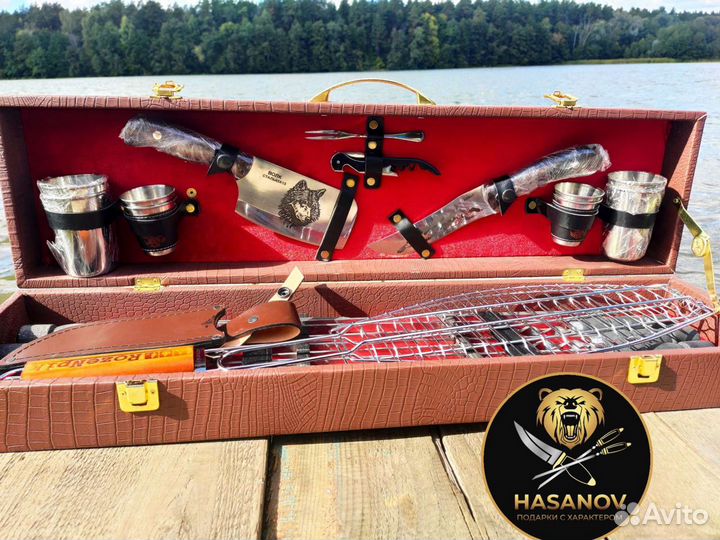 Подарочный набор шампуров 