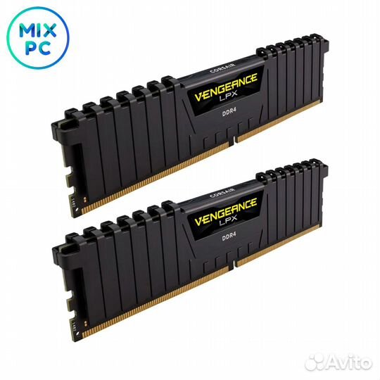 Оперативная память DDR4 16Gb (2x8GB) 3600MHz Corsa