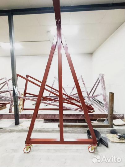 Мпу 2 т 3х3 м Мобильное перегрузочное устройство усиленной конструкции (кран козловой)