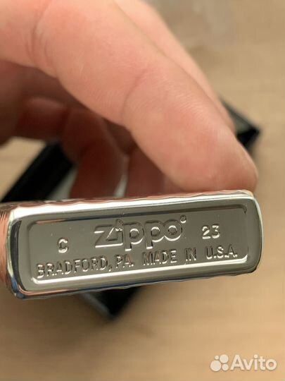 Зажигалка Zippo moon landing серебро