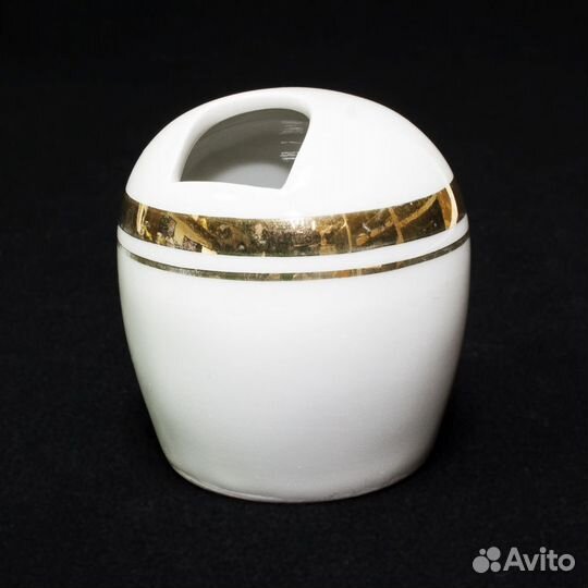 Сервиз столовый Синие и золотые полосы, 28 предмет