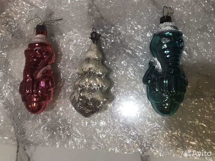 Елочные игрушки СССР