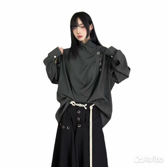 Рубашка opium rick owens type y2k