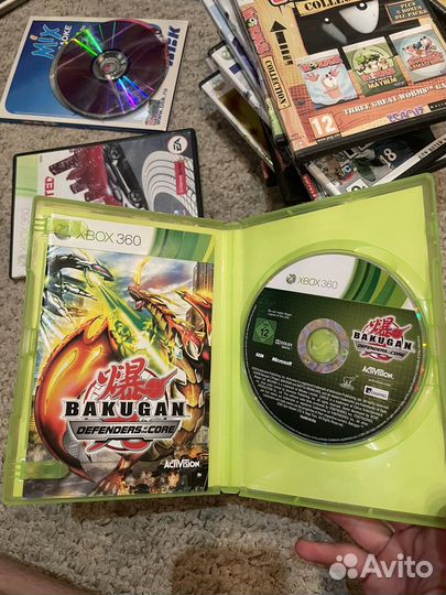 Редкая Игра на xbox 360 Bacugan