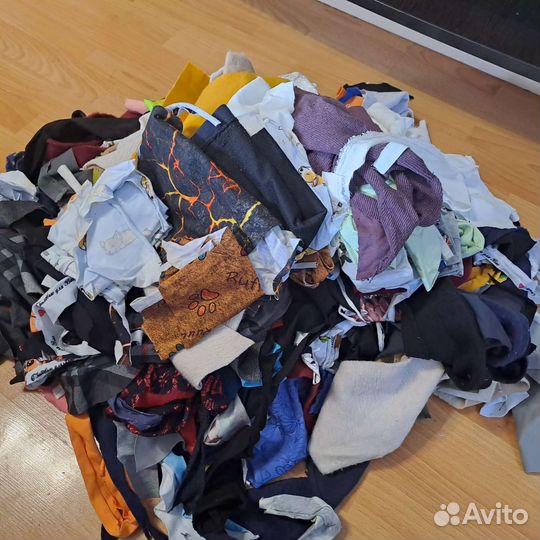 Лоскут обрезки ткани