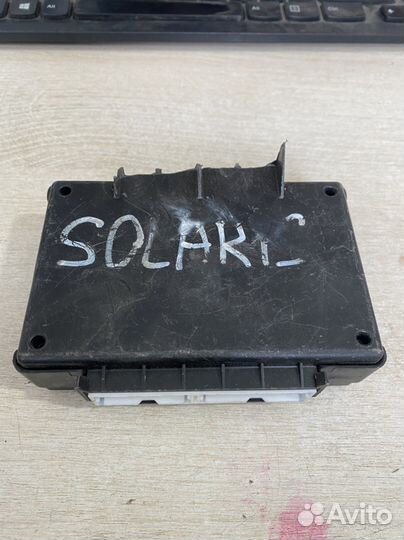 Блок управления центральным замком хендай солярис