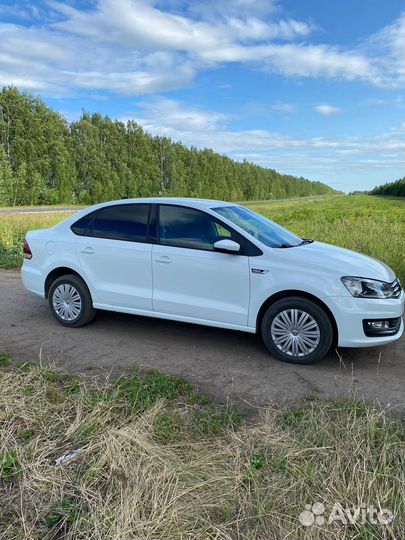 Volkswagen Polo 1.6 AT, 2019, 130 000 км