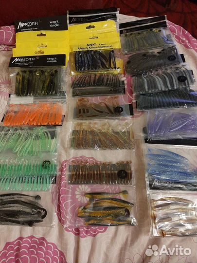 Приманки силиконовые