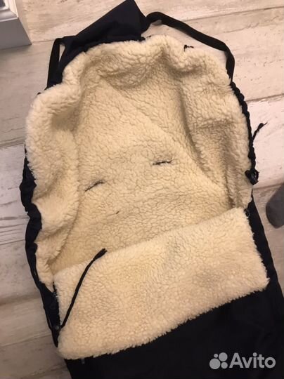 Конверт зимний на овчине