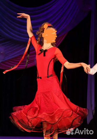 Бальное платье юниоры 1 (2 в 1) стандарт и латина