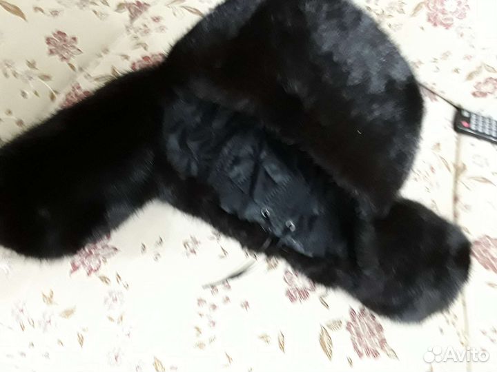 Шапка мужская(норка +дубленка)