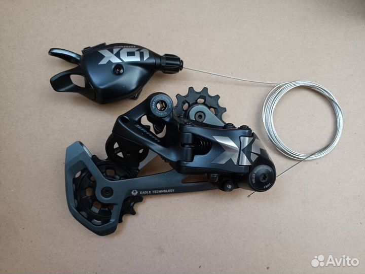 Переключатель Sram X01 Eagle + манетка новые