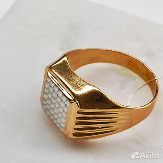 Кольцо золотое (арт 118876) Д15