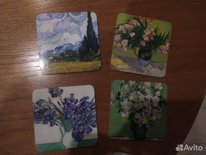 Подставка под горячее с картинами Ван Гога
