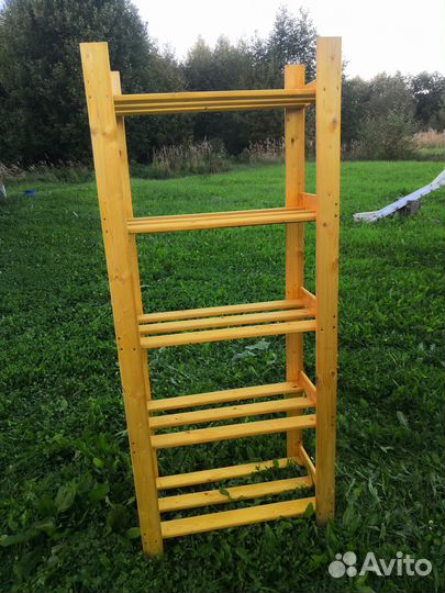 Стеллаж деревянный