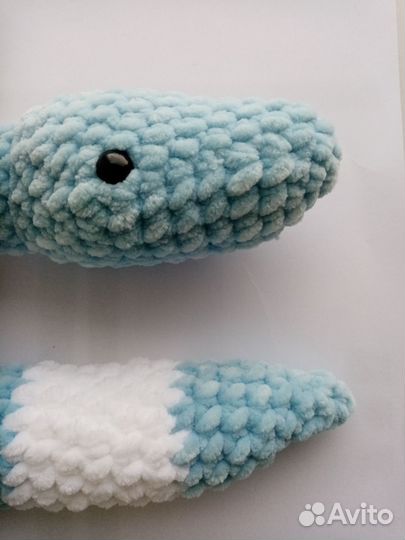 Вязаная змейка Зева. Ручная работа