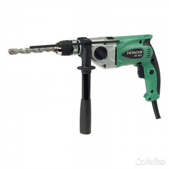 Дрель ударная hitachi DV18V 690Вт 13мм бзп 0-1000