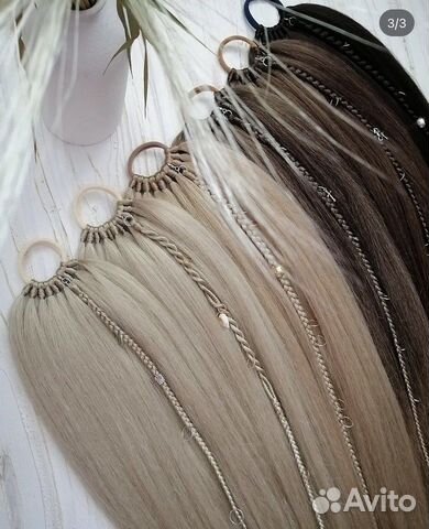 Многоразовый хвост на резинке / шиньон