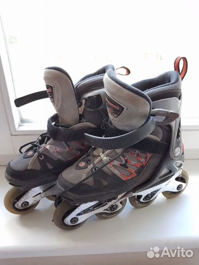 Ролики подростковые, мультиколор. Возможен торг