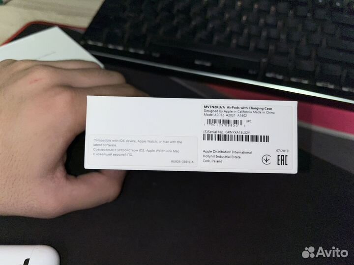 Наушники apple airpods 2