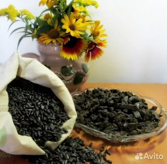 Жмых подсолнечный