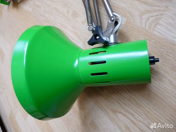 Настольная лампа на струбцине. СССР