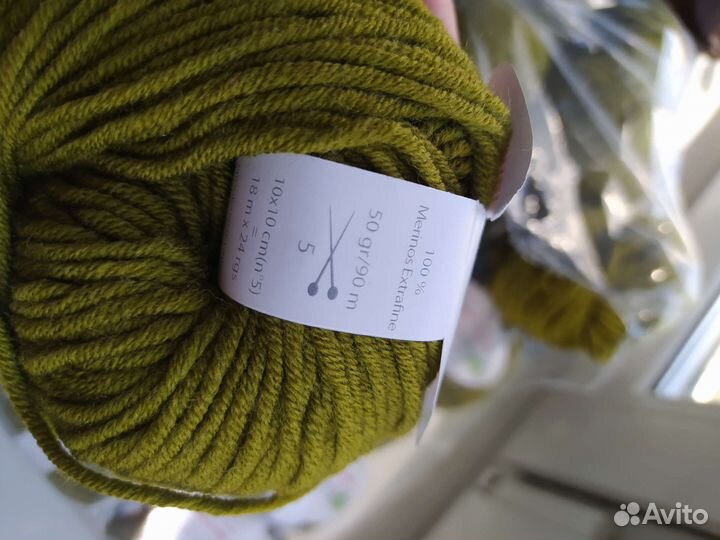 Пряжа меринос Naturafil merinos medium superwash