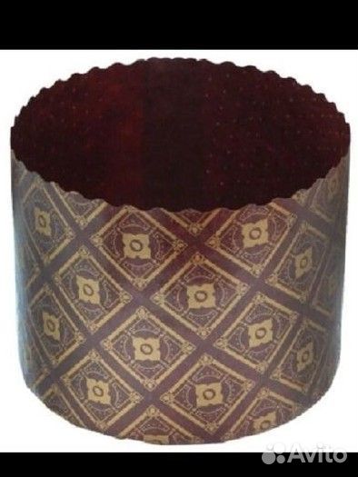 Одноразовая форма для выпечки кулича, 50 штук