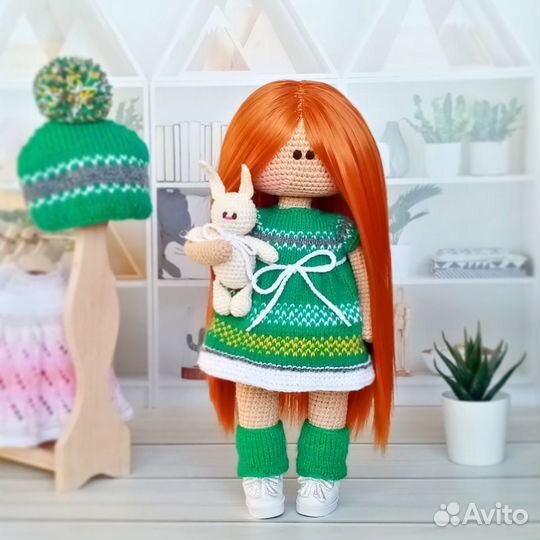 Кукла вязаная амигуруми