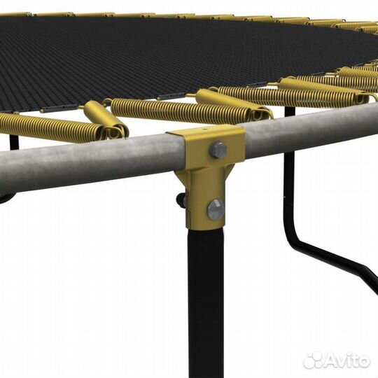 Батут Berg Elite Regular Grey 380 с сеткой Deluxe