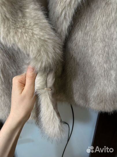 Шуба искуственная короткая