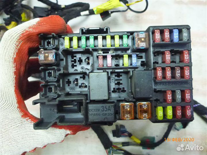 Проводка салона Chevrolet Aveo T300 F16D4 2012