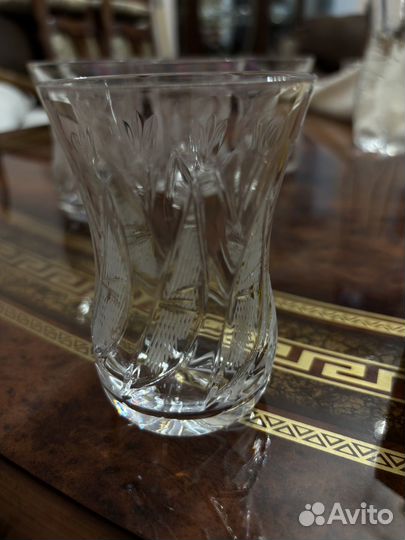 Стаканы для чая армуды хрустальные