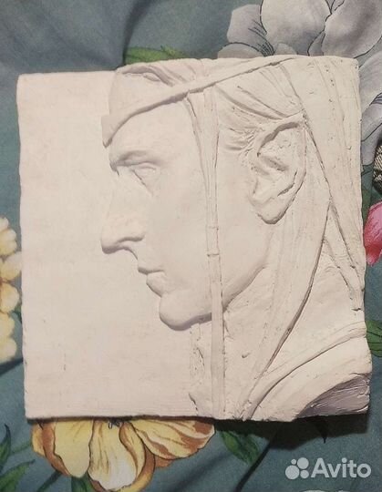 Барельеф из гипса - эльф, король эльфов