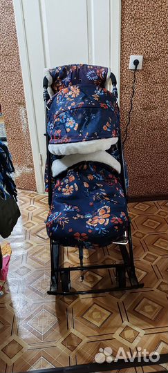 Коляска санки