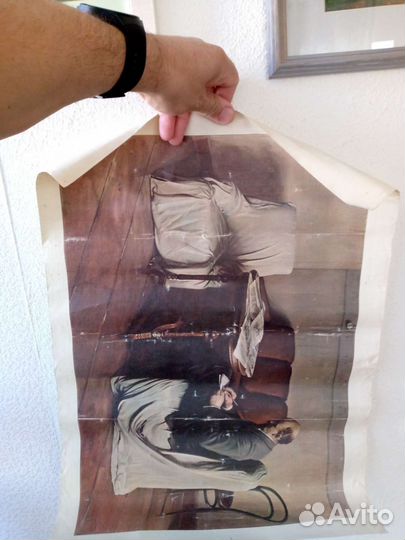 Картина полиграфическая на холсте