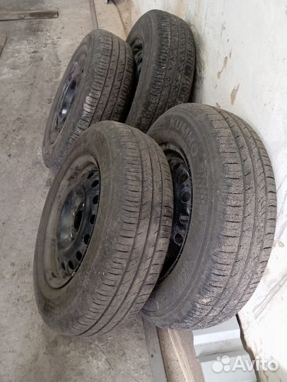 Колеса летние r14 на рено логан