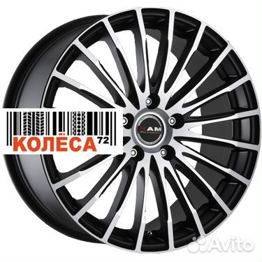 MAK Fatale 8x18 5x112 ET50 Dia57.1 Ice Black