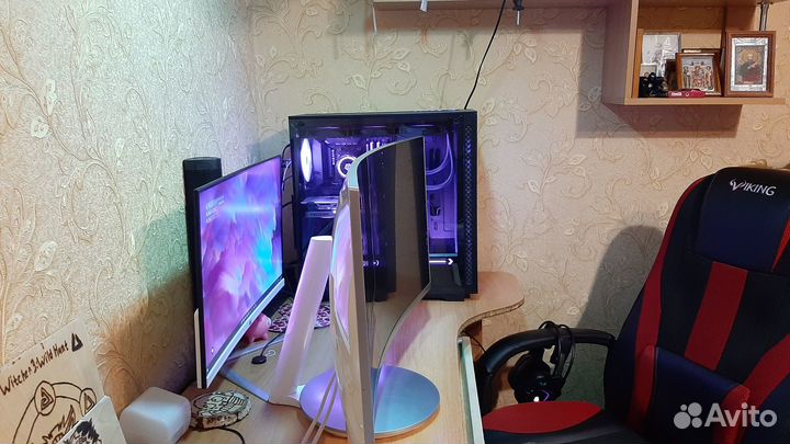 Монитор Samsung изогнутый 34