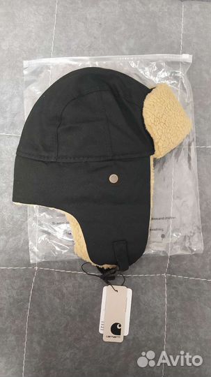 Шапка ушанка Carhartt с мехом