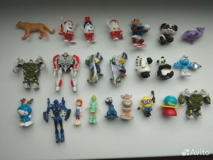 Игрушки из киндеров