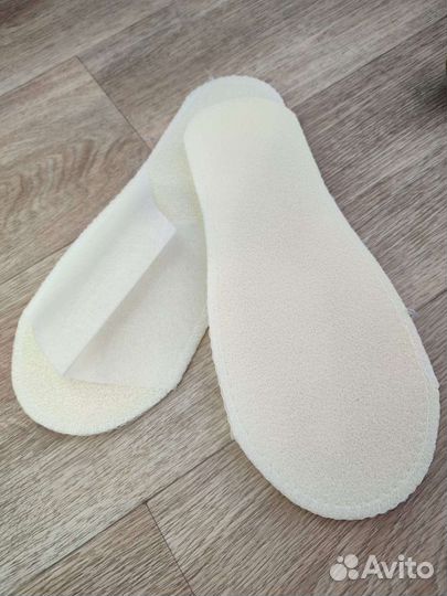 Тапочки одноразовые на жесткой подошве